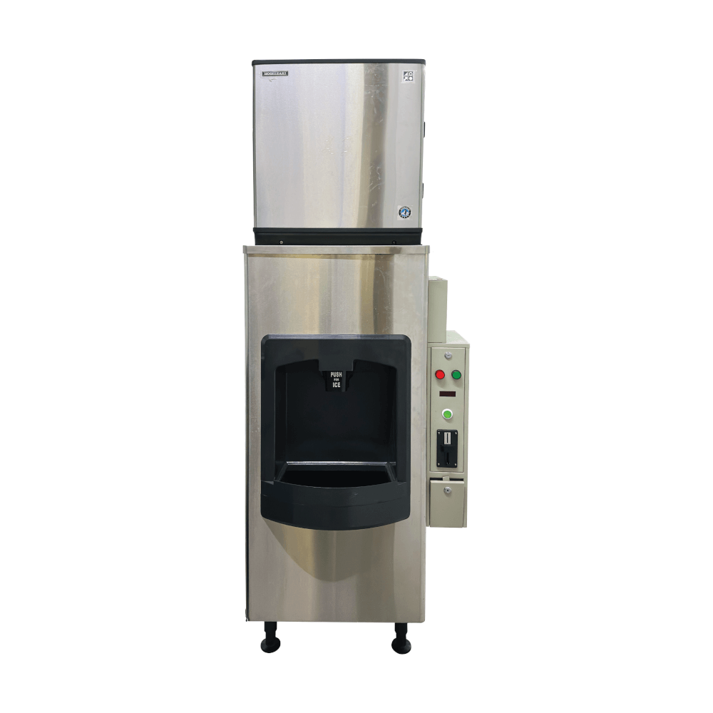 เครื่องทำน้ำแข็งหยอดเหรียญ รุ่น ICE-VN150-01 กำลังการผลิต 140กก./วัน_0